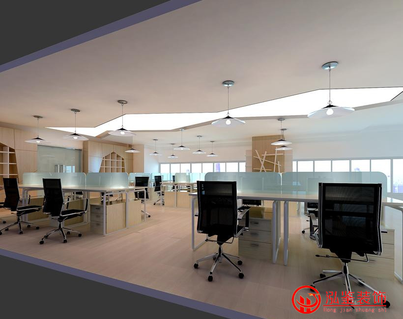 電子商務(wù)公司辦公區(qū)裝修設(shè)計