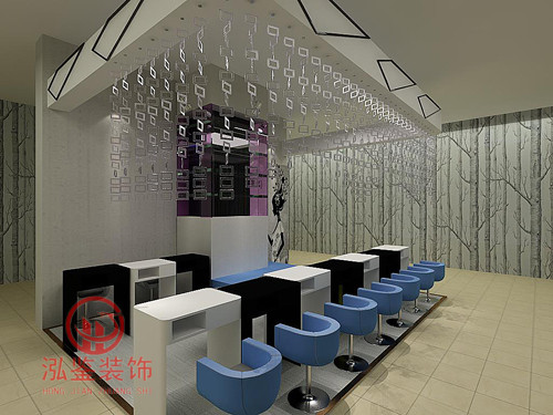 合肥美甲店裝修案例