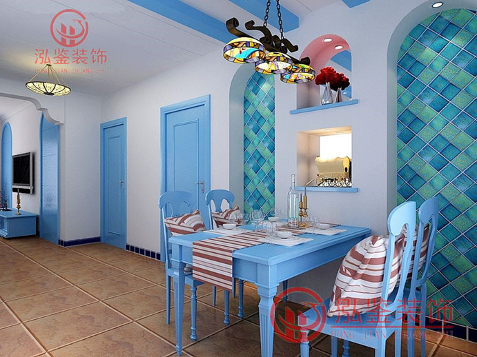 地中海風(fēng)格餐廳設(shè)計(jì)
