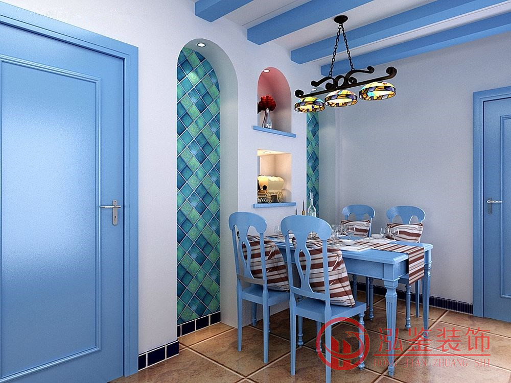 地中海風(fēng)格餐廳設(shè)計(jì)