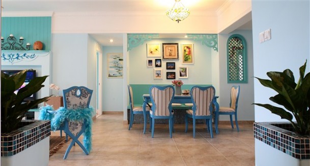 藍(lán)色地中海裝飾設(shè)計