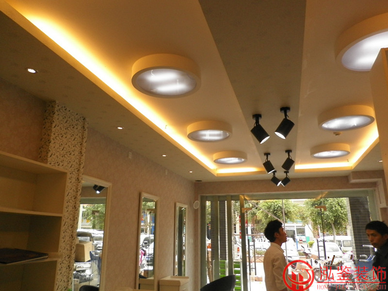 合肥理發(fā)店裝修實景圖片