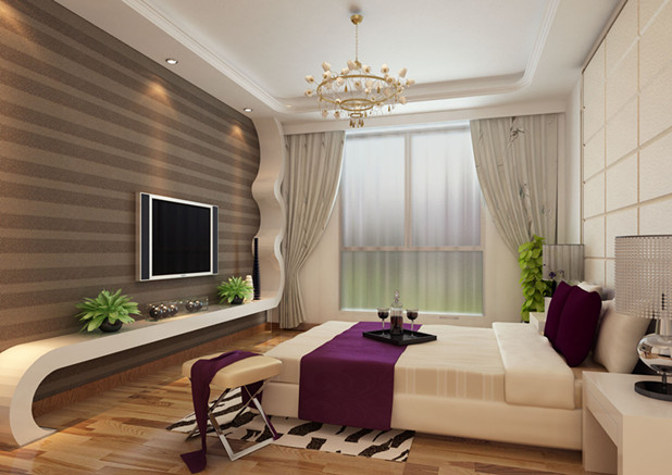 現(xiàn)代風格臥室裝修設計效果圖