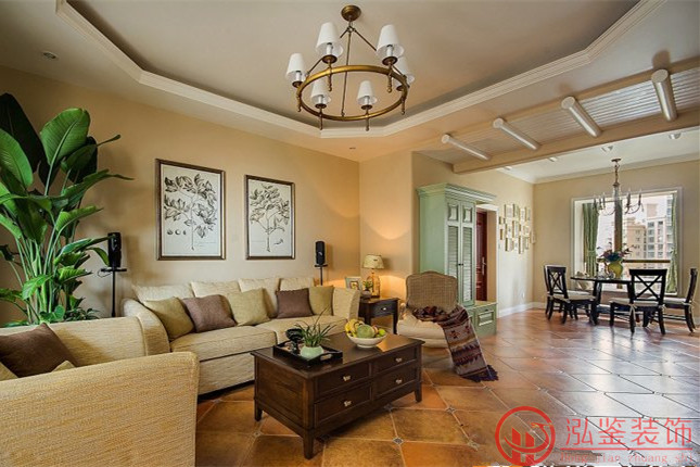 美式家具裝修搭配技巧-美式鄉(xiāng)村風格三居裝修效果圖