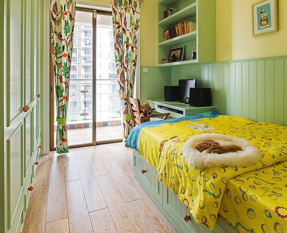 美式家具裝修搭配技巧-美式鄉(xiāng)村風格三居裝修效果圖