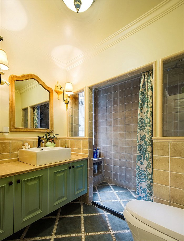 美式家具裝修搭配技巧-美式鄉(xiāng)村風格三居裝修效果圖