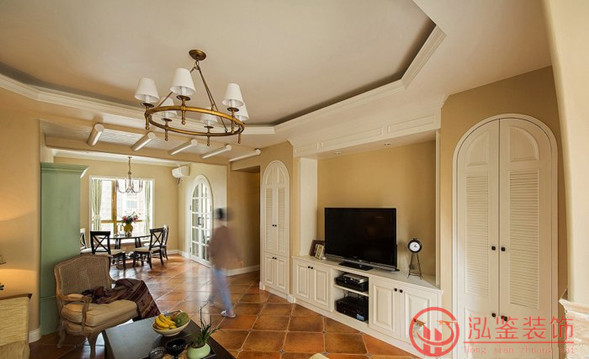 美式家具裝修搭配技巧-美式鄉(xiāng)村風格三居裝修效果圖