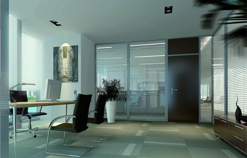 合肥證券公司辦公室裝修設(shè)計(jì)-中信證券辦公室裝修