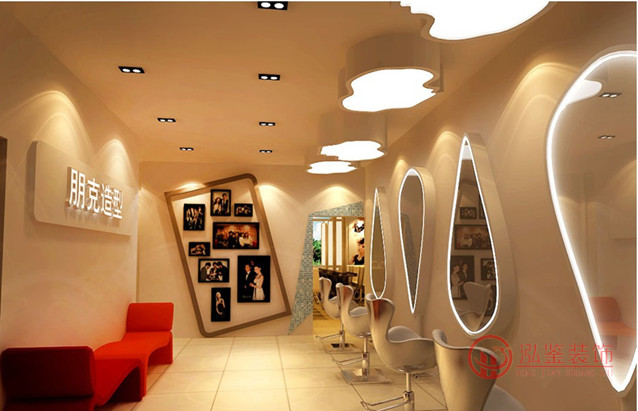 美發(fā)店裝修門頭設(shè)計(jì)