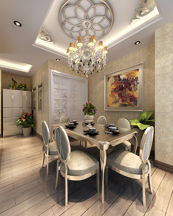 后現(xiàn)代餐廳裝修設(shè)計(jì)效果圖