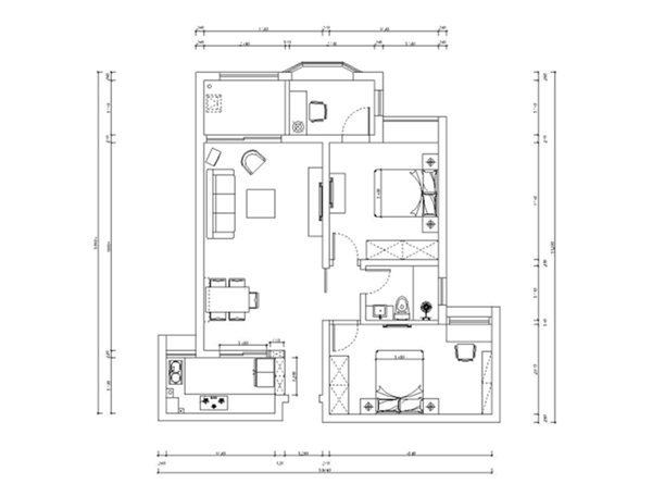 80ƽ�׺��s��(j��ng)���b��Ч���D ��h(hu��n)���(j��ng)���Ӱ巿�g�b���O(sh��)Ӌ�DƬ