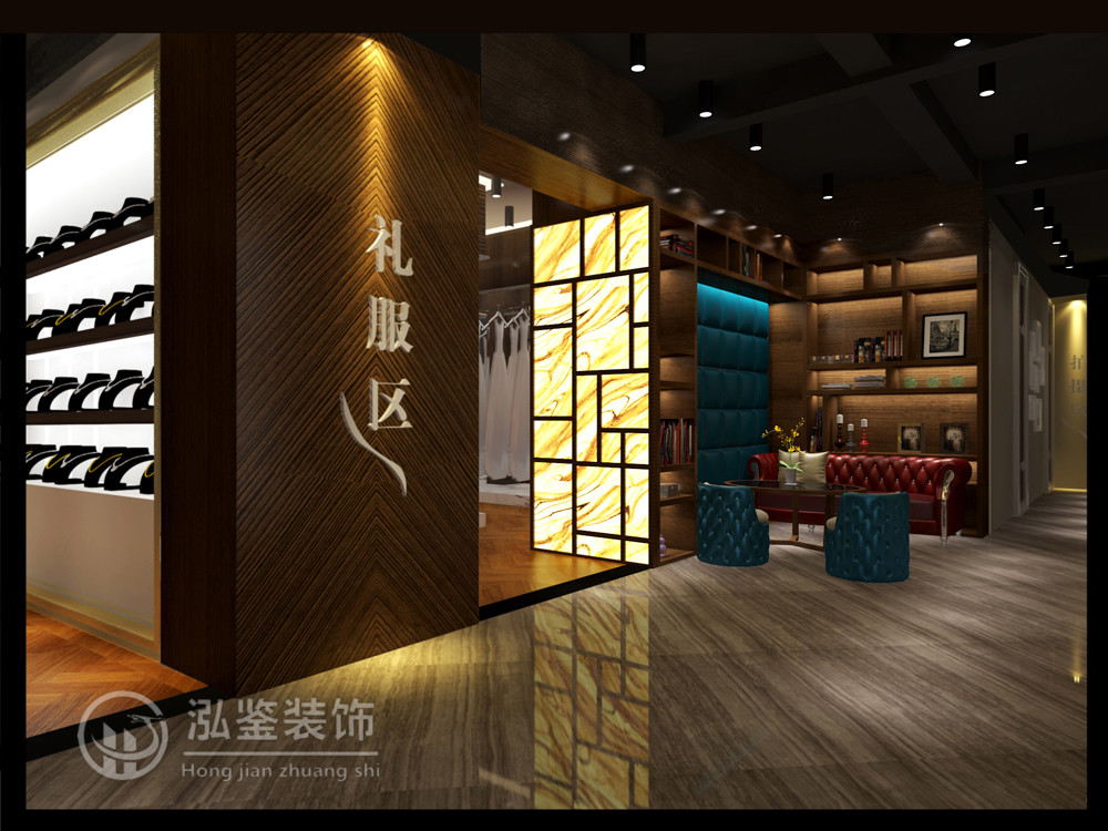 影樓裝修設(shè)計(jì)-黑 白 灰 婚紗影樓設(shè)計(jì)