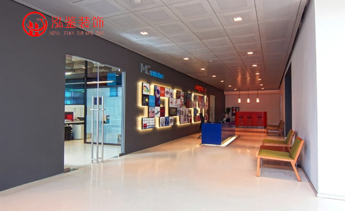 合肥現(xiàn)代簡約風(fēng)格辦公室裝修效果圖