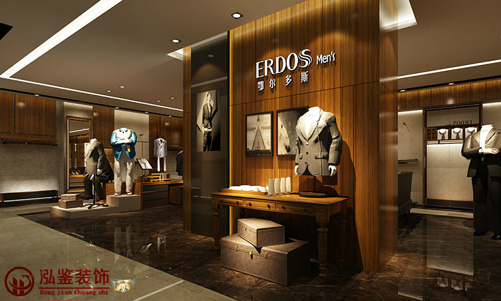 男裝店裝修設(shè)計案例